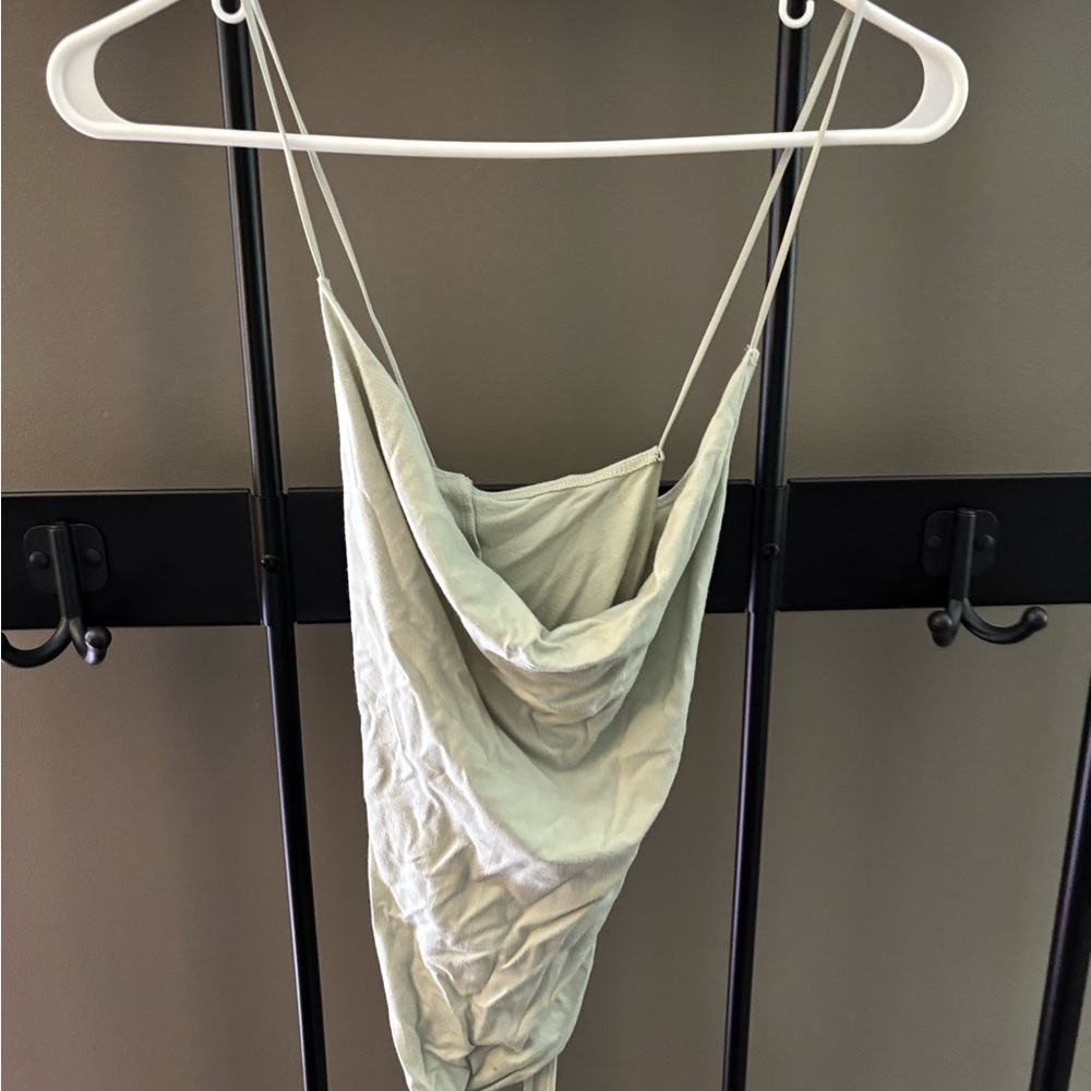 Abercrombie & Fitch Cream Women's Bodysuit